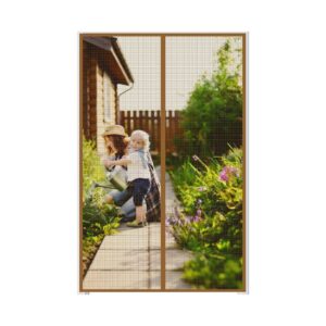 32"x77" Center Opening Magnetic Screen Door